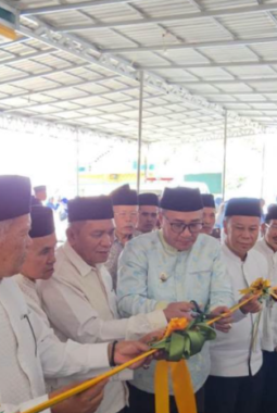 Wali Kota Alfin Resmikan Fasilitas Wudhu Masjid Raya Sungai Penuh