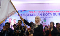 Wali Kota Alfin Resmi Melantik Pengurus Dewan Kesenian Kota Sungai Penuh Periode 2026–2030