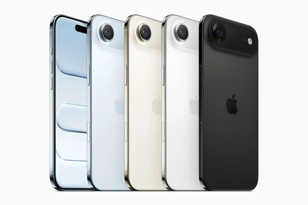 Tampilan iPhone Air. (Apple)