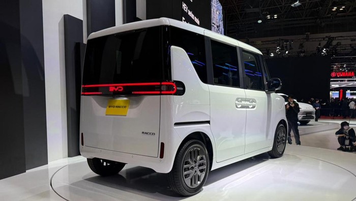 Mobil listrik BYD Racco.(poto: detik.com).