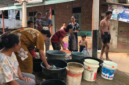 Perumda Tirta Batanghari memperpanjang jam pengaliran air bersih hingga 24 jam untuk mengatasi dampak kemarau panjang di Kabupaten Batang Hari.( poto: istimewa).