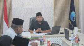 Kanwil KemenHAM Jambi menerima kedatangan sepuluh perwakilan Forum Warga Tolak Zona Merah pada Jumat (18/9/2026).(poto: istimewa).