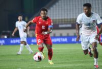 Penyerang andalan Timnas Vietnam Nguyen Xuan Son mengalami cedera saat melakoni laga pembuka melawan Filipina di FIFA ASEAN Cup 2026, Sabtu (26/9/2026) di Si Jalak Harupat, Soreang, Kabupaten Bandung.(poto: kompas.com).
