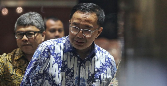 Anggota BPK V, Bobby Adhityo Rizaldi, guna menjalani pemeriksaan intensif.(poto: detik.com).