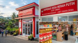 Ilustrasi Koperasi Desa Merah Putih.(poto: AI).