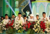 Gubernur Jawa Tengah Ahmad Luthfi saat menghadiri acara Jawa Tengah Bersholawat.(poto: detik.com).