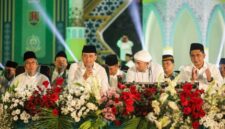 Gubernur Jawa Tengah Ahmad Luthfi saat menghadiri acara Jawa Tengah Bersholawat.(poto: detik.com).