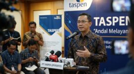Ilustrasi: Sekretaris Perusahaan PT Taspen jelaskan skema pembayaran pensiun ASN 2027 saat jumpa pers di Jakarta.(poto: AI).