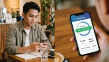 Ilustrasi: Pelanggan memeriksa fitur rollover kuota internet di ponsel tanpa beban biaya tambahan tarif paket data.(poto: AI).