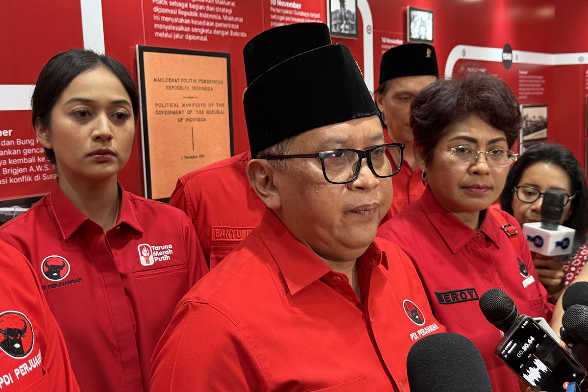 Sekretaris Jenderal PDI-P Hasto Kristiyanto.(poto: kompas.com).