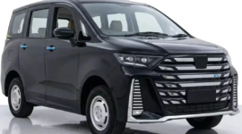 Pabrikan otomotif Pakistan resmi meluncurkan mobil listrik Nora EV Metro dengan tampilan mewah menyerupai Toyota Alphard.(poto: kompas.com).