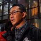 Juru Bicara KPK Budi Prasetyo di Kantor KPK, Jakarta, Kamis (15/10/2026) malam.(poto: kompas.com).