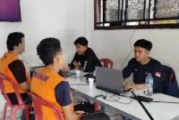 Polres OKU Selatan menetapkan tersangka kasus kematian seorang narapidana di Lapas Muaradua, Sumsel, Sabtu (24/10/2026).(poto: kompas.com).