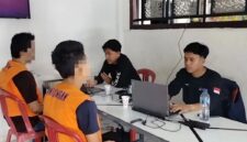 Polres OKU Selatan menetapkan tersangka kasus kematian seorang narapidana di Lapas Muaradua, Sumsel, Sabtu (24/10/2026).(poto: kompas.com).