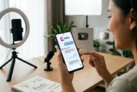 Asisten AI 'Edits Assistant' di Instagram Edits bantu kreator analisis performa konten Reels dan beri ide baru.(poto: AI).