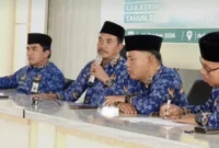 Kemenag saat memimpin rapat/sumber foto humas